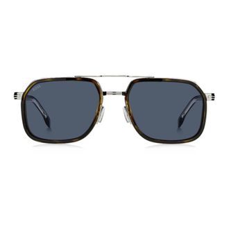 HUGO BOSS Sunglasses, female, Blue, 55 MM, 1724/S Sunglasses