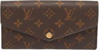 Louis Vuitton Pre-owned Canvas Portemonnee - Dames - Vintage Accessoires - Bruin - ONE Size - Vintage