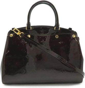 Louis Vuitton Pre-owned Canvas Handtas - Dames - Vintage Handtas - Paars - ONE Size - Vintage