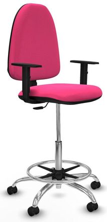 Piqueras y Crespo Sedia Da Ufficio Piqueras Y Crespo B1d05rf Rosa Alta