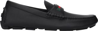 Gucci Herens Bestuurdersloafers zwart leer