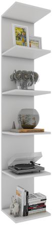 ebuy24 Ebuy24 - Colgante De Estante De Madera Vcm Estante De Ahorro De Espacio Dimensiones: Al. 180 X An. 35 X P. 30 Cm Colgante Elegante Estante De Almacena