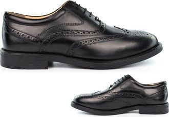 Generic Mens Real Leather Shoes Mens Brogues Size 6 Boys Shoe Size 13 Cushioned Shoes Lace Up Shoe Brogue Brogues Extra Large Sizes Comfort Cushioned Lace Up 