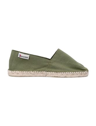 Espadrilles Flache Espadrilles-Schuhe