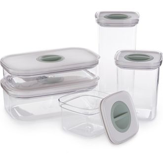 Berghoff Leo 5-Piece Smart Seal Food Container Set in White Multi at Nordstrom Rack