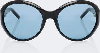 Magda Butrym Logo oversized sunglasses