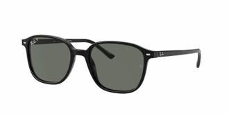 Ray-Ban Unisex Leonard Square-Frame Sunglasses In Black - Green - Polarized