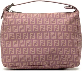 Fendi Pre-owned Fendi Zucchino Canvas Handbag Ladies UABCV9O0J2MDB8S3
