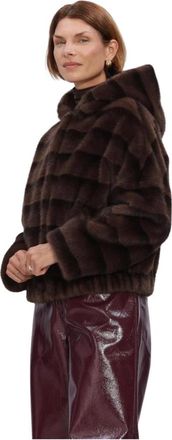 Beaumont Amsterdam Dita Jacket - Dames - Jassen - Bruin - M - Jassen