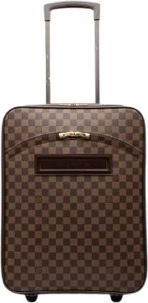 Louis Vuitton Pre-owned Weekend Bags, female, Brown, Size: ONE SIZE Pre-owned Vintage Weekend Bag