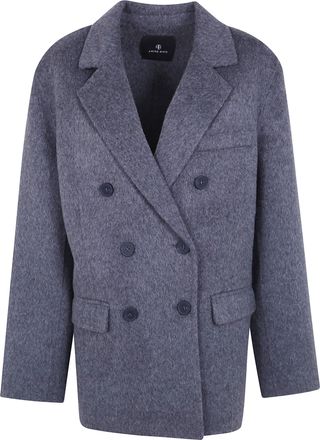 Anine Bing Wool Coat Sali