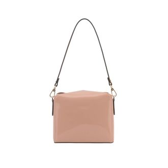 Pourchet Tassen, Dames, Roze, ONE Size, Leer, Cassetta Vernis