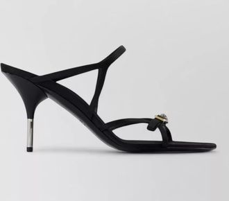 Versace cotton mule sandals