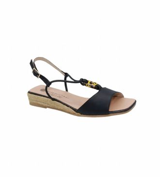 Eric Michael Womens Miami Sandals In Black