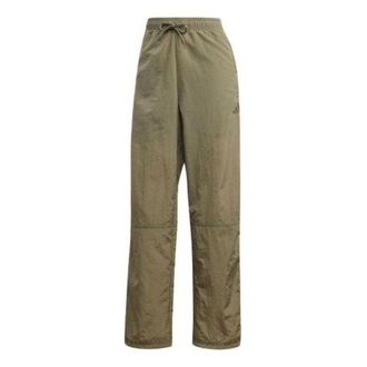 adidas (WMNS) adidas Woven Pants Asia Sizing Green FI6718