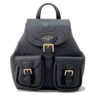 Louis Vuitton Black Monogram Noir Monogram Empreinte Backpack (Pre-Owned)