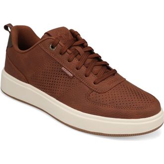 Dockers Overtime Laser Sneaker - Wide Width Available in British Tan/Brown at Nordstrom Rack, Size 7.5
