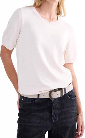 Summum Knitted Shirt In Ivory