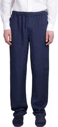 Aspesi Ventura Pants - Heren - Straight fit broeken - Blauw - 2XL - Broeken