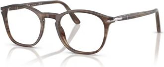 Persol 0po3007v Rounded Acetate Sunglasses with Tortoiseshell Pattern
