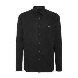 Philipp Plein Sugar Daddy Cut Long Sleeve Shirt