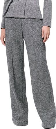 Adam Lippes Full Leg Wool Trouser