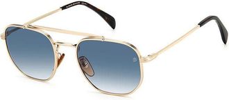 David Beckham DB 1079/S 06J/08 Mens Sunglasses Gold Size 54