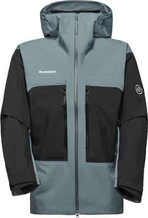 Mammut Taiss Hardshell Hooded Jacket Regenjacke f&uuml;r Herren | schwarz