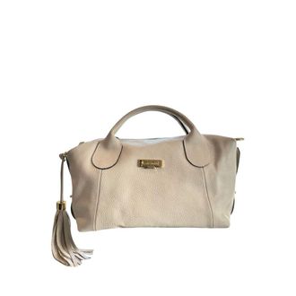 Baldinini Beige Cowhide Shoulder Womens Bag