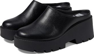 Dirty Laundry R-Test Suede Clogs Womens Sandals Black : 8.5 B - Medium, Synthetic/Textile