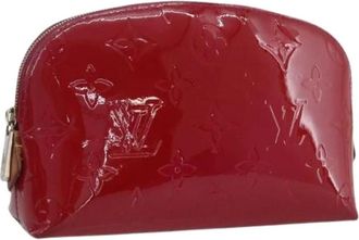 Louis Vuitton Pre-owned Clutches, female, Red, Size: ONE SIZE Pre-owned Vintage Cosmetic Pouch