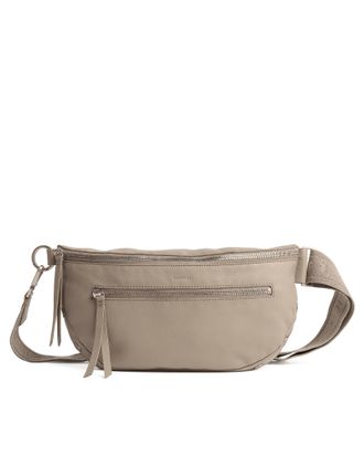 Hammitt Hammitt Charles Crossbody Pewter Pebble Brushed Silver Lrg