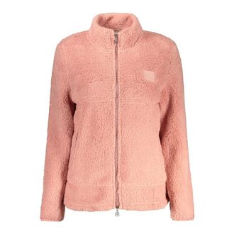 Laura Biagiotti Zip-throughs, female, Pink, Size: XL Long-sleeved Sweatshirt