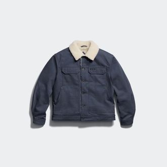 Canada Goose Ash Lightweight Jacket (Men, Dusk Blue/Bone, S)