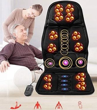 OEM Esterilla De Masaje Para Shiatsu, 7 Motores, Discopat&iacute;a, Enchufe Autom&aacute;tico