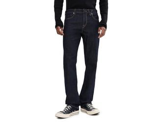 Volcom Solver Denim Mens Jeans Rinse 3 : 33 32, Cotton/Denim/Elastane