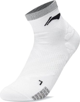 Li-Ning Running Logo Socks White Black AWST007-2