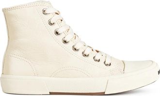 Balenciaga Paris High Top Sneakers - Dames - Sneakers - Wit - 39 EU - Leer - Schoenen
