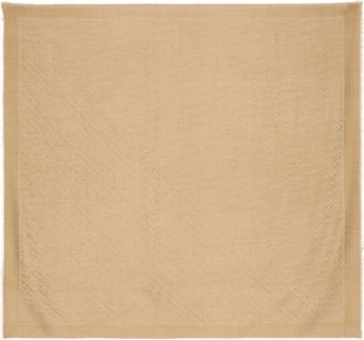 Fendi Silk Blend Squared Scarf Accessories