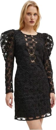 Munthe Dames, Jurken, Zwart, Maat: XS