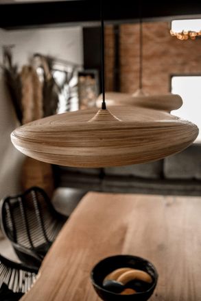 OEM L&aacute;mpara De Bamb&uacute; Stella L 50 Cm