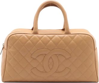 Chanel Borsa tote CC Mark trapuntata 2003-2004 - Toni neutri