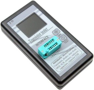 OEM Probador De Transistores M328 Con Pantalla Gr&aacute;fica A Color, Medidor Lcr, Medidor De Resistencia, Inductancia Y Capacitancia Digital (negro)