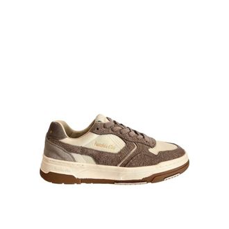 Pantofola D'oro Grey Leather Men Mens Sneaker