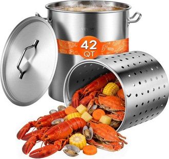 OEM Pentola In Acciaio Inox Per Zuppa Da Cucina Commerciale 39, 7 L