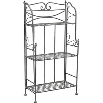 Milani Home Milani Home - flavienne - scaffale 3 piani stile provenzale in ferro verniciato