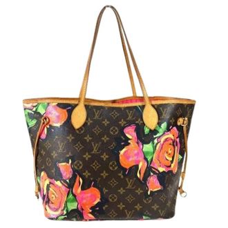 Louis Vuitton Pre-owned Tote Bags, female, Multicolor, Size: ONE SIZE Pre-owned Neverfull MM Tote Bag