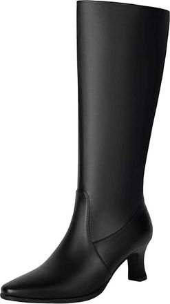 Generic Womens Knee High Boots Round Toe Low Heel Casual Long Party Footwear