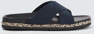 Frescobol Carioca Sandali espadrillas Breno in suede