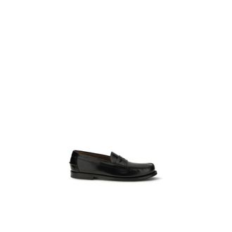 Prada Loafers, male, Black, Size: 6 1/2 US Bos Taurus Slip-On Loafers